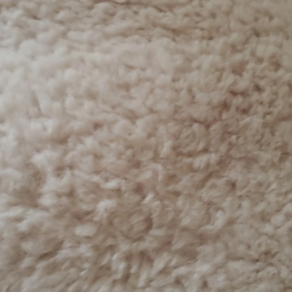 - Plush White Shag Rug